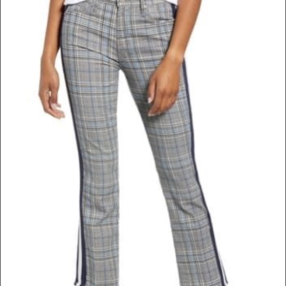 NWT Mother plaid print pants